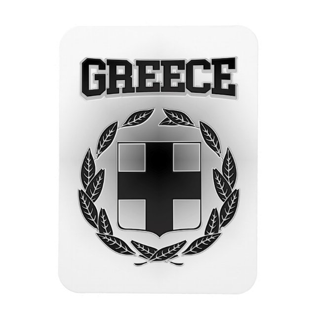 Imán Escudo de armas de Grecia (Vertical)