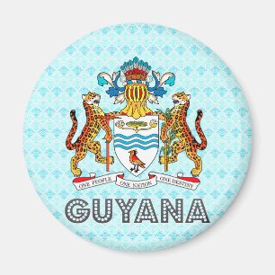 Imán Escudo de armas de Guyana