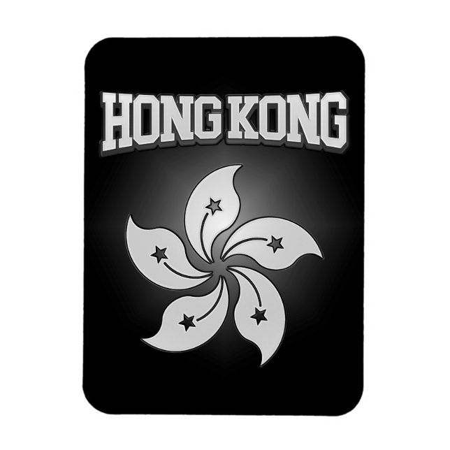 Imán Escudo de armas de Hong Kong (Vertical)