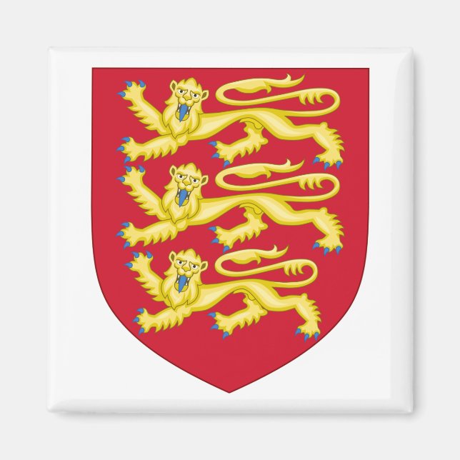Imán Escudo de armas de Inglaterra (Frente)