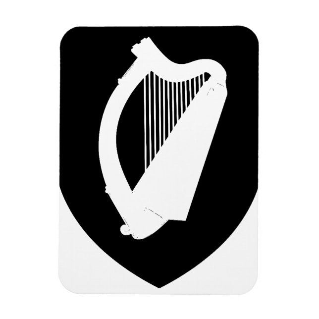 Imán Escudo de armas de Irlanda (Vertical)