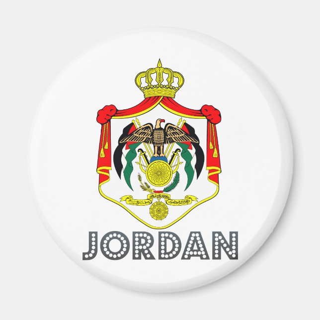 Imán Escudo de armas de Jordania (Frente)