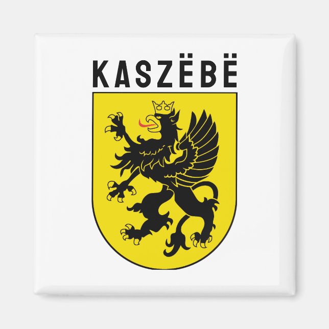 Imán Escudo de armas de Kashubia (Frente)