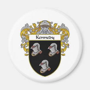 Imán Escudo de armas de Kennedy (cubierto)