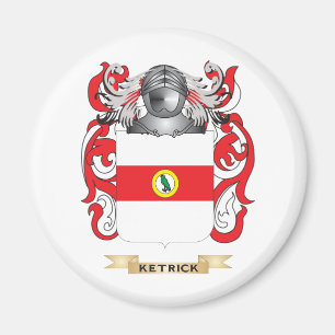 Imán Escudo de armas de Ketrick (escudo familiar)