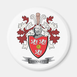 Imán Escudo de armas de la familia Bennett