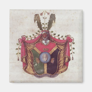 Imán Escudo de armas de la familia de Linnaeus