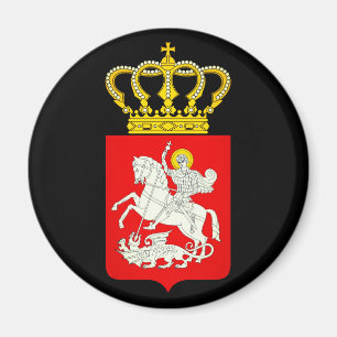 Imán Escudo de armas de la República de Georgia Magnet