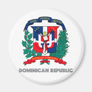 Imán Escudo de armas de la República Dominicana
