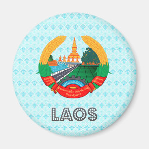 Imán Escudo de armas de Laos