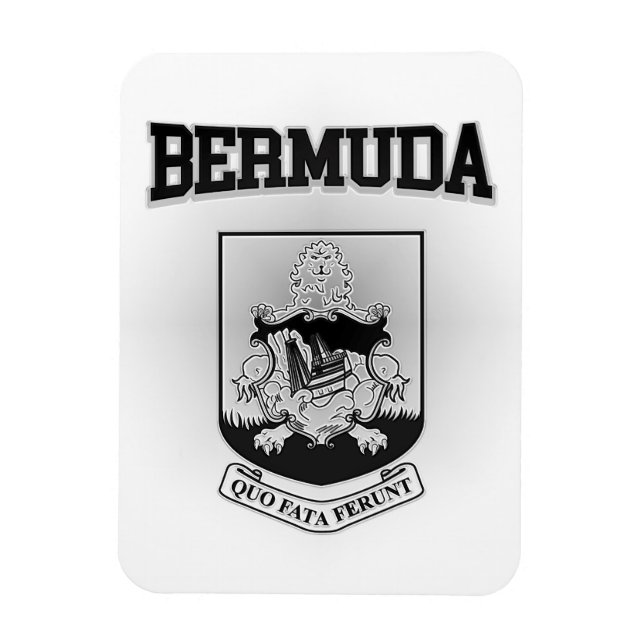 Imán Escudo de armas de las Bermudas (Vertical)