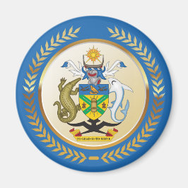 Imán Escudo de armas de las Islas Salomón