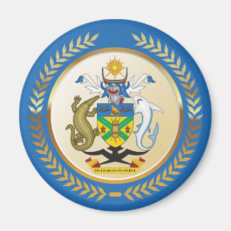 Imán Escudo de armas de las Islas Salomón