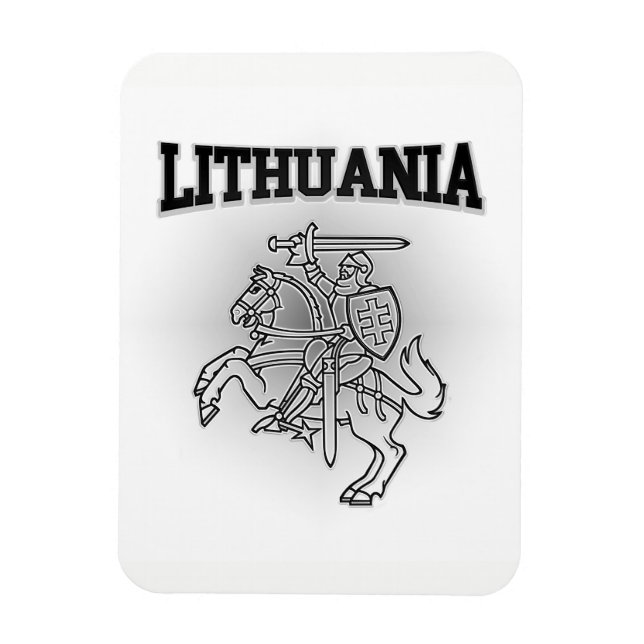 Imán Escudo de armas de Lituania (Vertical)