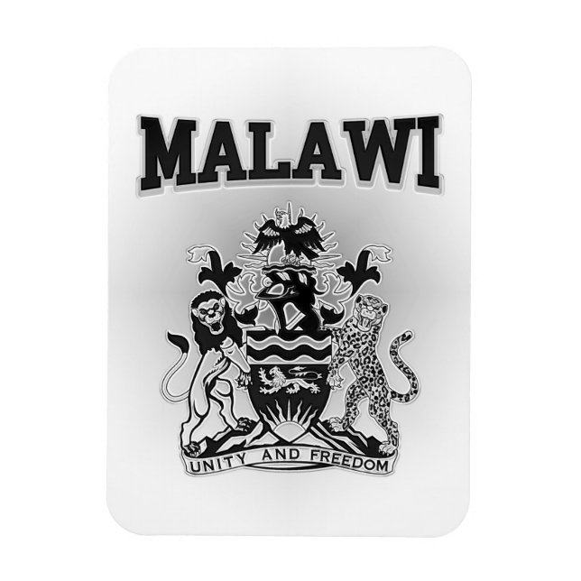 Imán Escudo de armas de Malawi (Vertical)