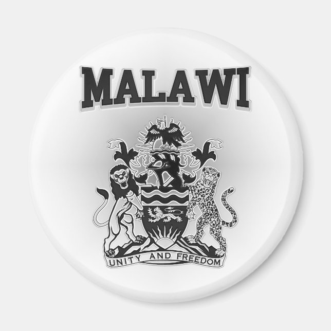 Imán Escudo de armas de Malawi (Frente)