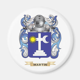 Imán Escudo de armas de Martin (escudo de la familia)