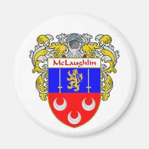Imán Escudo de armas de McLaughlin (cubierto)