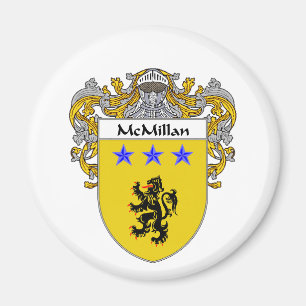 Imán Escudo de armas de McMillan (Mantled)