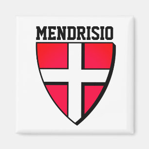 Imán Escudo de armas de Mendrisio - SUIZA