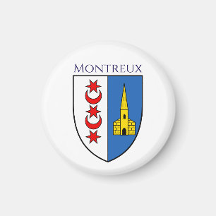 Imán Escudo de armas de Montreux, Suiza
