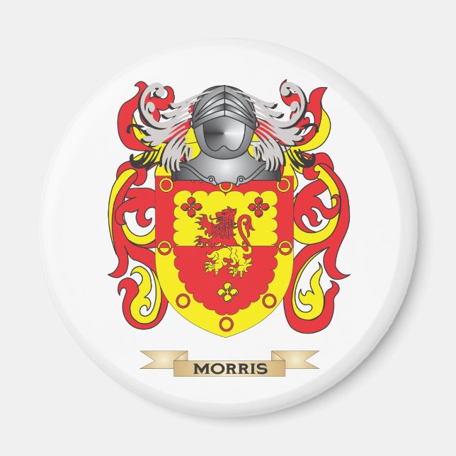 Imán Escudo de armas de Morris (Inglaterra) (escudo de (Frente)