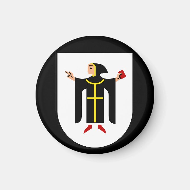 Imán Escudo de armas de Múnich (Frente)