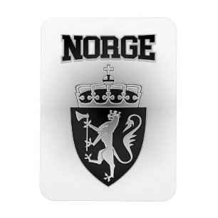 Imán Escudo de armas de Norge