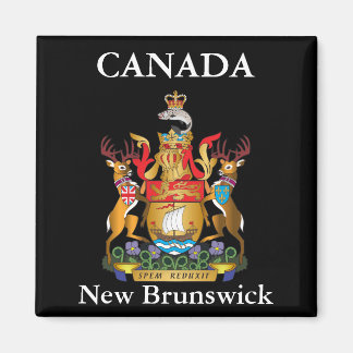 Imán Escudo de armas de Nueva Brunswick