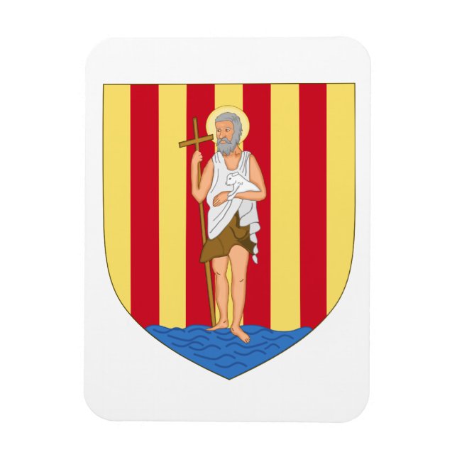 Imán Escudo de armas de Perpiñán (Vertical)