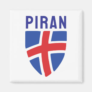 Imán Escudo de Armas de Piran, Eslovenia