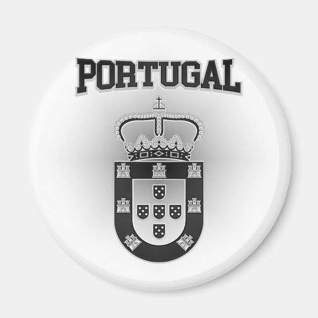 Imán Escudo de armas de Portugal (Frente)