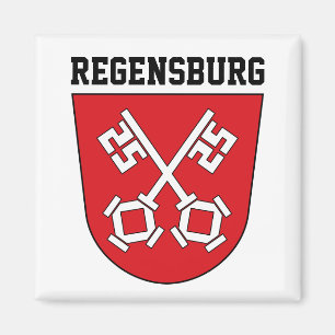 Imán Escudo de armas de Regensburg (Alemania)