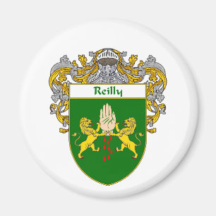 Imán Escudo de armas de Reilly (Mantled)