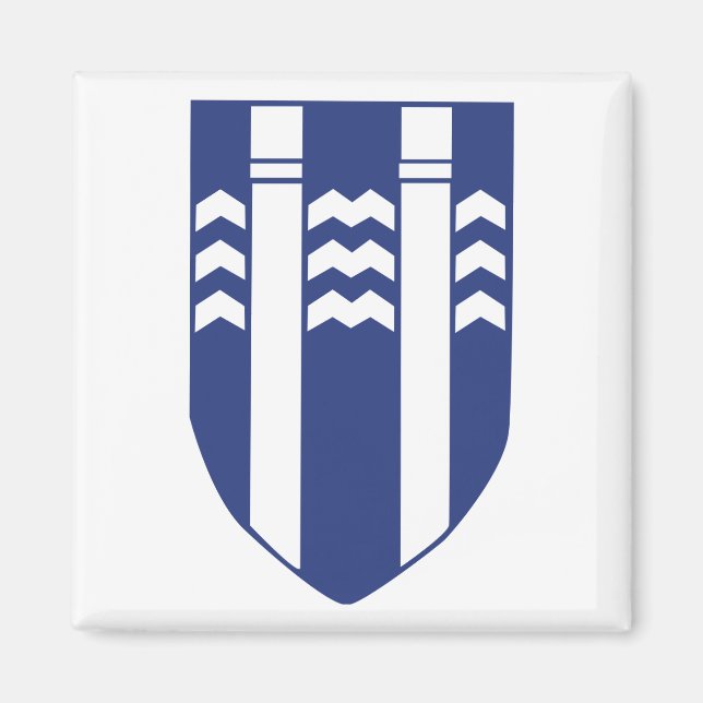 Imán Escudo de armas de Reykjavik (Frente)