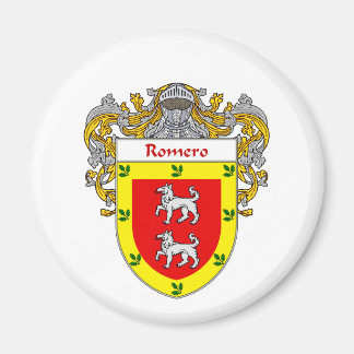 Imán Escudo de armas de Romero (Mantled)
