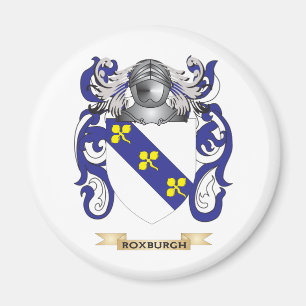 Imán Escudo de armas de Roxburgh (escudo de la familia)