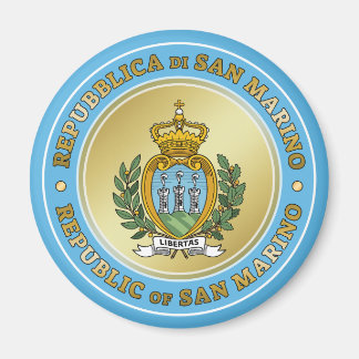 Imán Escudo de armas de San Marino
