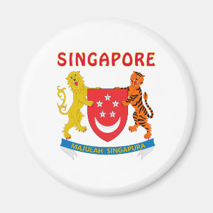 Imán Escudo de armas de SINGAPUR