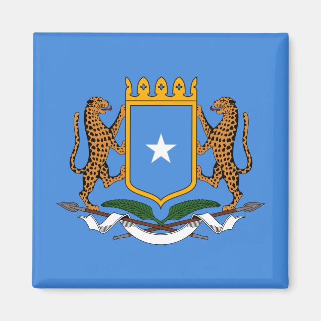 Imán Escudo de armas de Somalia (Frente)