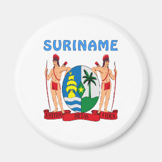 Imán Escudo De Armas De Suriname