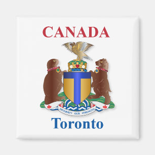 Imán Escudo de armas de Toronto