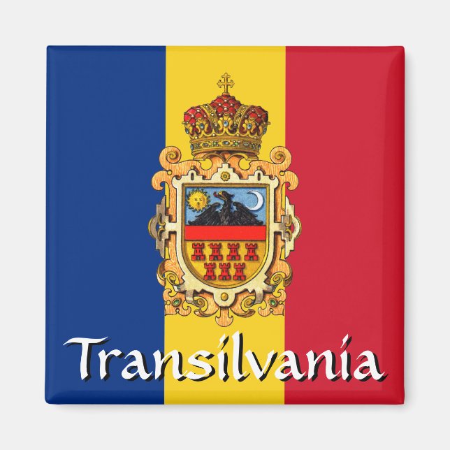 Imán Escudo de armas de Transilvania (Frente)