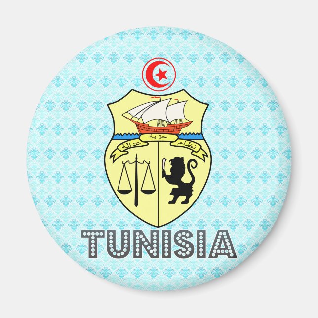 Imán Escudo de armas de Túnez (Frente)