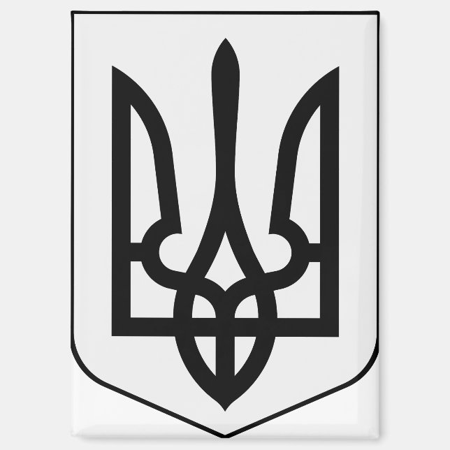 Imán Escudo de armas de Ucrania (Anverso)