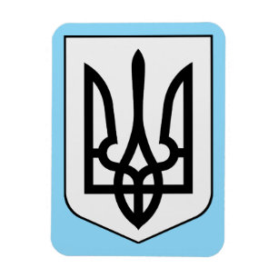 Imán Escudo de armas de Ucrania