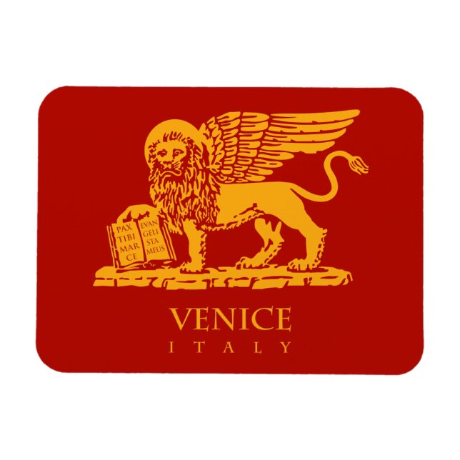 Imán Escudo de armas de Venecia (Horizontal)