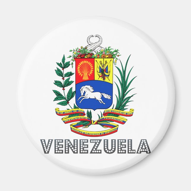 Imán Escudo de armas de Venezuela (Frente)