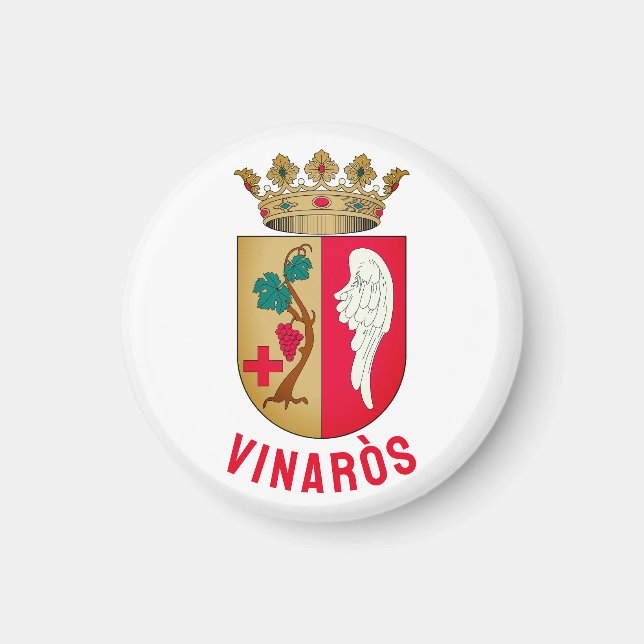 Imán Escudo de armas de Vinaròs (Frente)