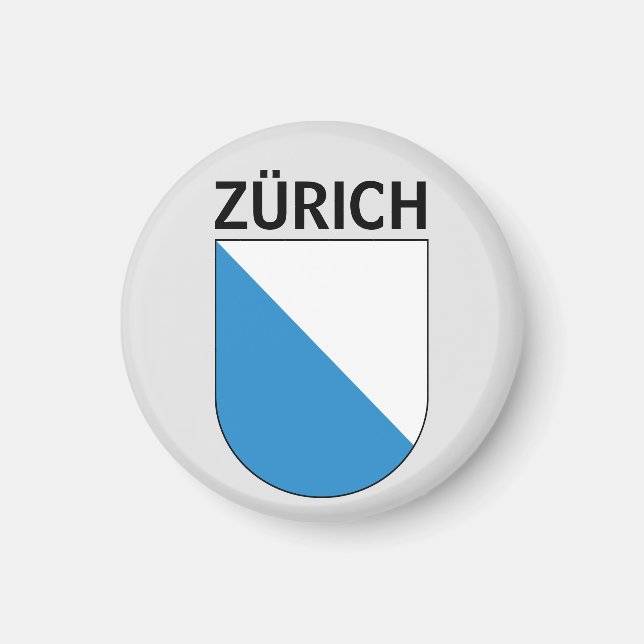 Imán Escudo de armas de Zúrich (Frente)